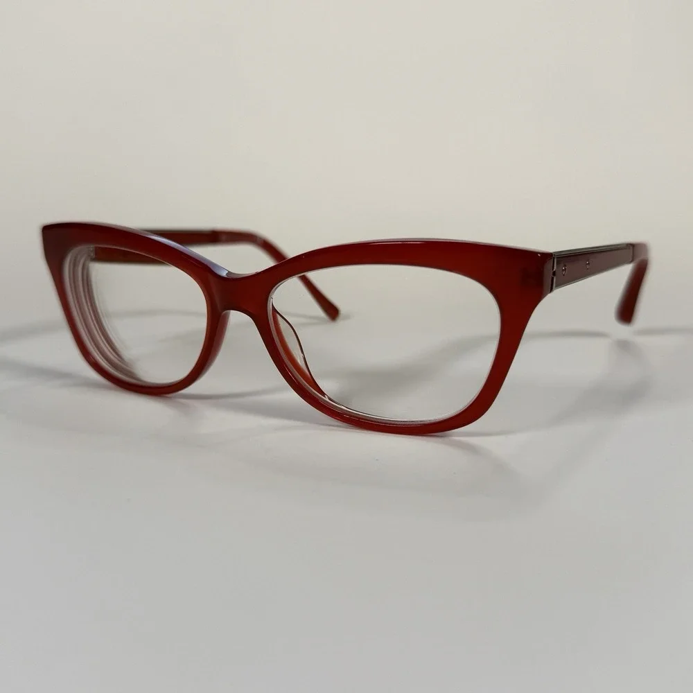 Bobbi Brown The Isabella 0SQ1 Eyeglasses Frame Only Cat Eye 54-15-135 Burgundy